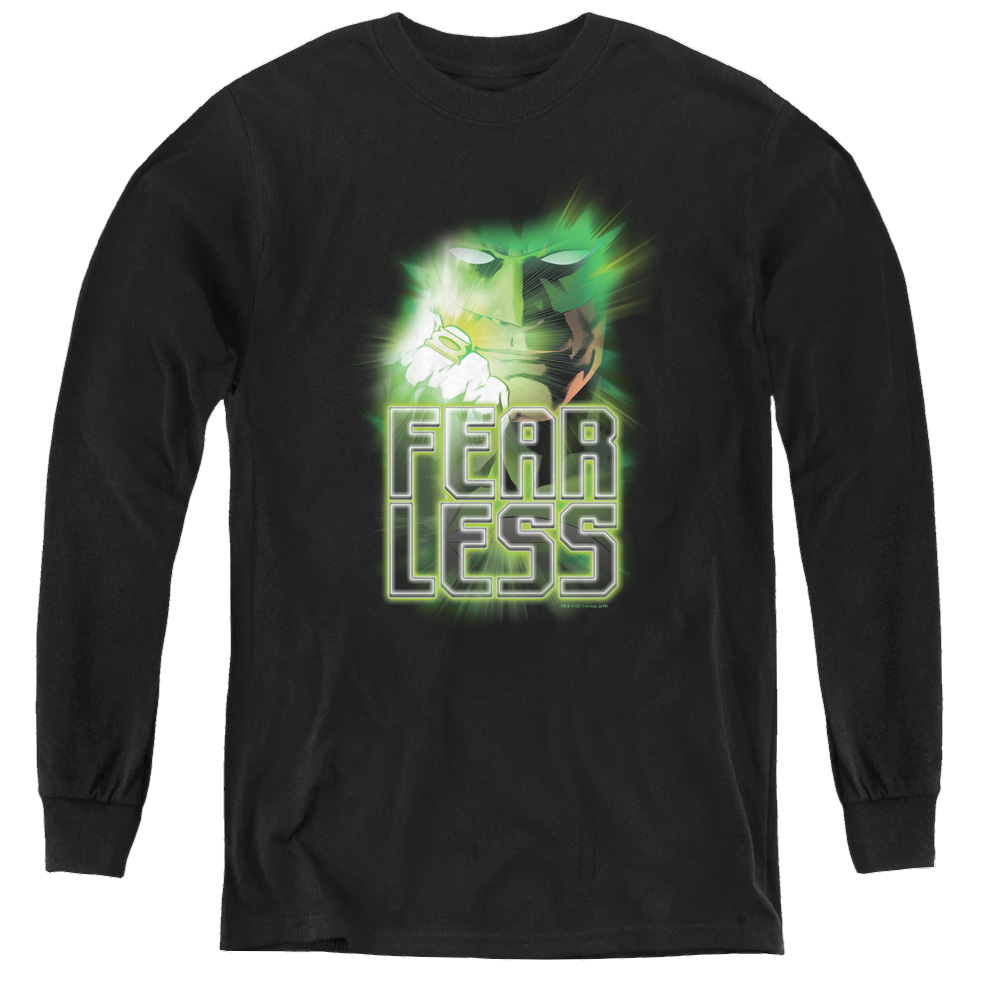 Green Lantern Fearless - Youth Long Sleeve T-Shirt Youth Long Sleeve T-Shirt Green Lantern   