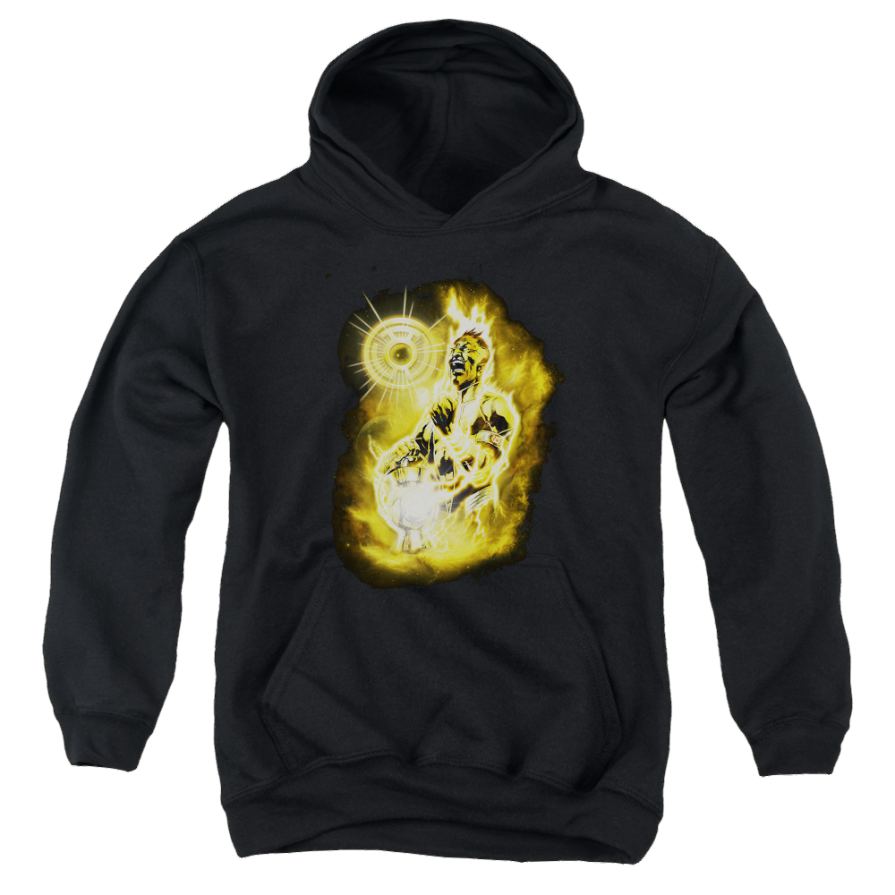 Green Lantern Sinestro Nebula - Youth Hoodie Youth Hoodie (Ages 8-12) Green Lantern   