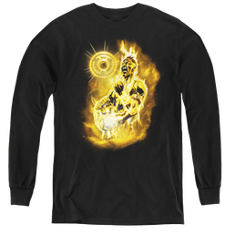Green Lantern Sinestro Nebula - Youth Long Sleeve T-Shirt Youth Long Sleeve T-Shirt Green Lantern   