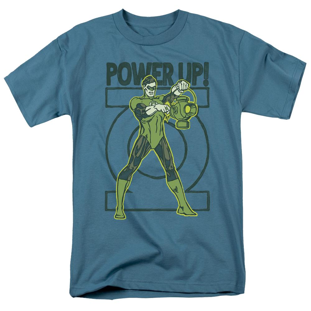 Green Lantern Power Up - Men's Regular Fit T-Shirt Men's Regular Fit T-Shirt Green Lantern   