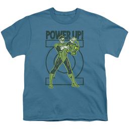 Green Lantern Power Up - Youth T-Shirt Youth T-Shirt (Ages 8-12) Green Lantern   