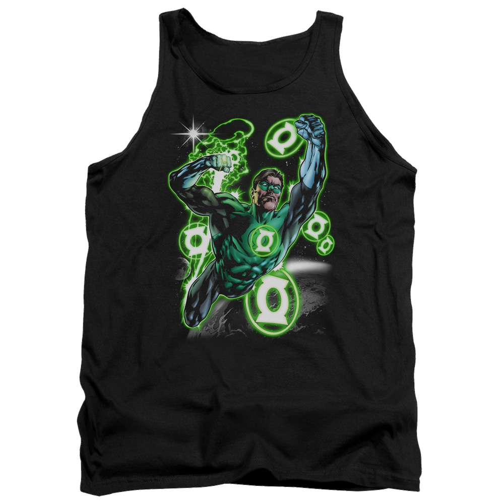 Green Lantern Earth Sector Men's Tank Men's Tank Green Lantern   
