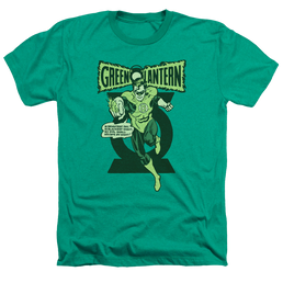 Green Lantern Retro Oath - Men's Heather T-Shirt Men's Heather T-Shirt Green Lantern   