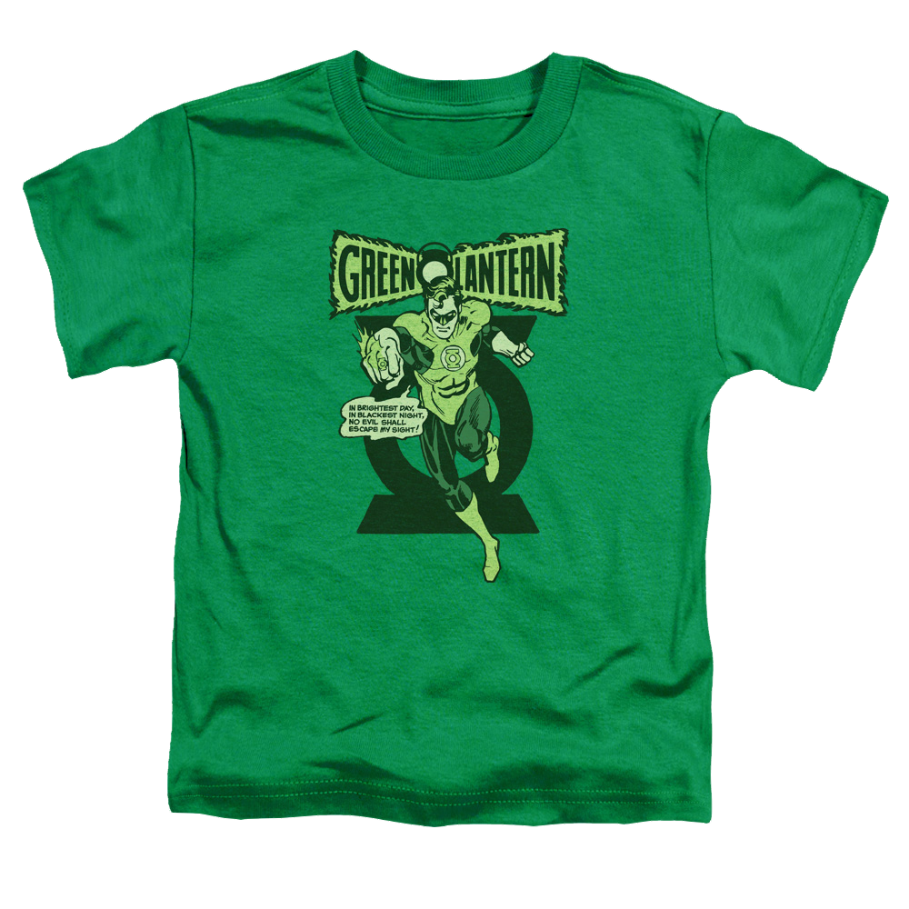 Green Lantern Retro Oath - Toddler T-Shirt Toddler T-Shirt Green Lantern   