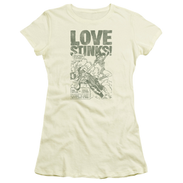 Green Lantern Love Stinks - Juniors T-Shirt Juniors T-Shirt Green Lantern   
