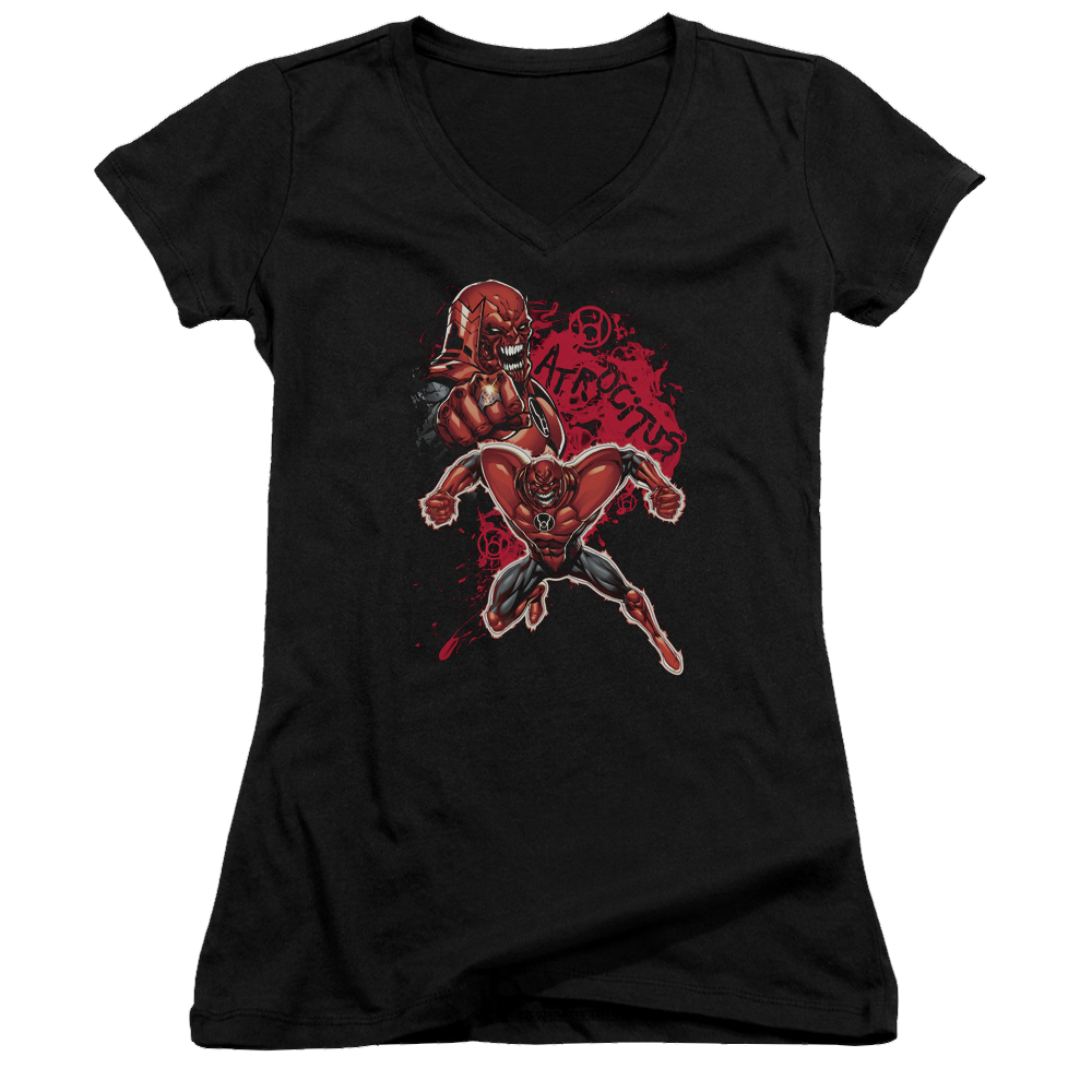 Green Lantern Atrocitus - Juniors V-Neck T-Shirt Juniors V-Neck T-Shirt Green Lantern   