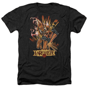 Charcoal men's heather t-shirt with Green Lantern Larfleeze graphic