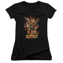 Green Lantern Larfleeze - Juniors V-Neck T-Shirt Juniors V-Neck T-Shirt Green Lantern   