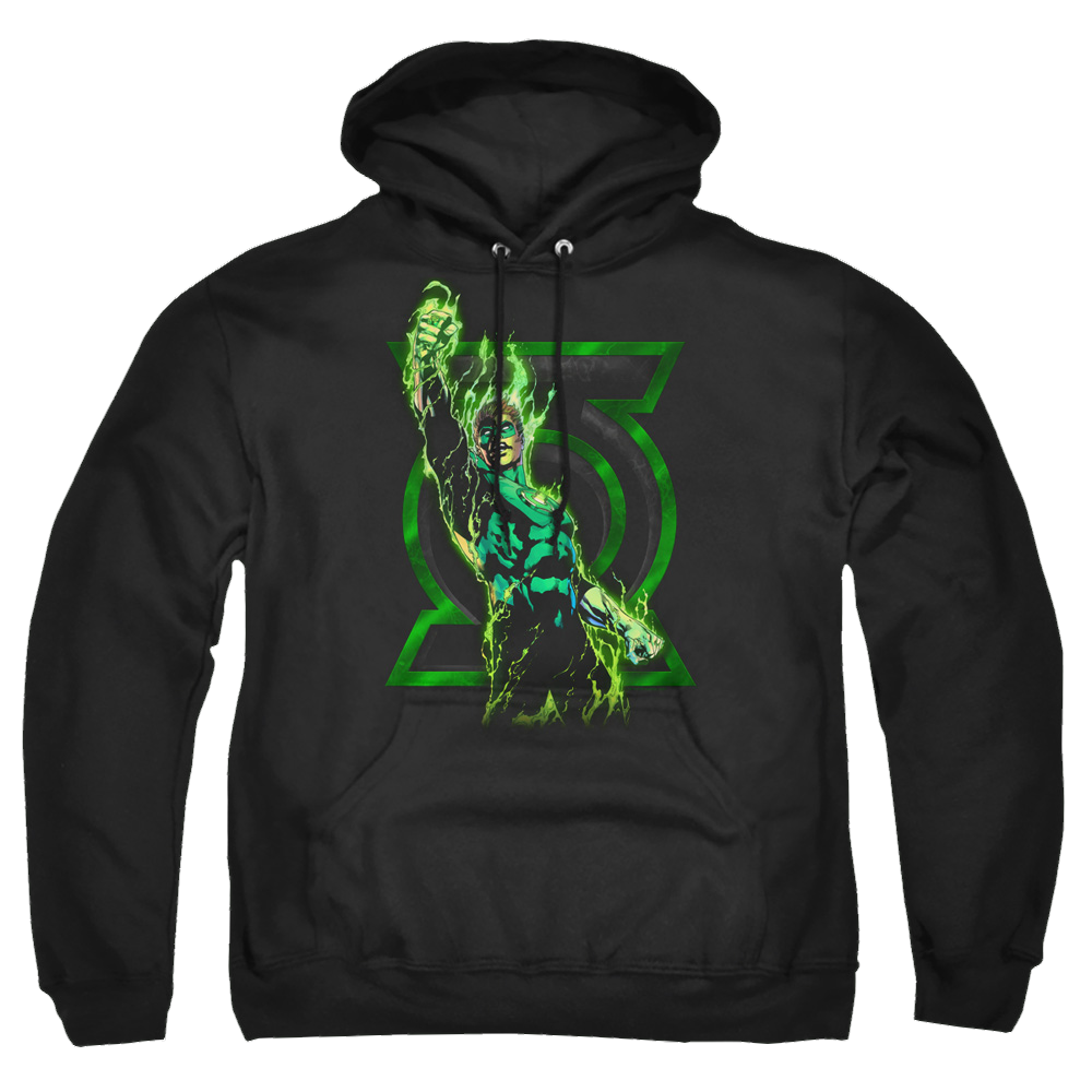 Green Lantern Fully Charged - Pullover Hoodie Pullover Hoodie Green Lantern   