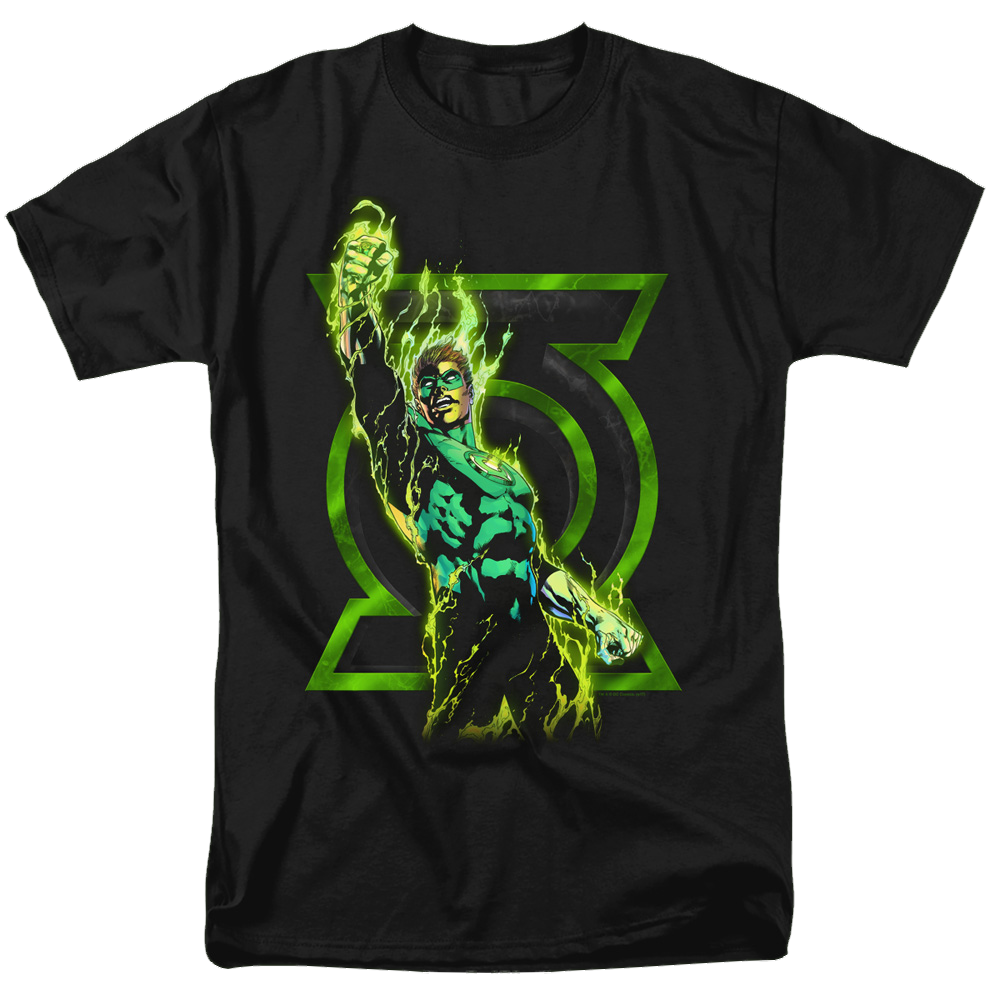 Green Lantern Fully Charged - Men's Regular Fit T-Shirt Men's Regular Fit T-Shirt Green Lantern   