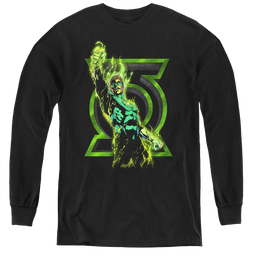 Green Lantern Fully Charged - Youth Long Sleeve T-Shirt Youth Long Sleeve T-Shirt Green Lantern   