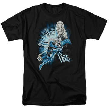 Black men's regular fit t-shirt with Green Lantern Saint Walker graphic