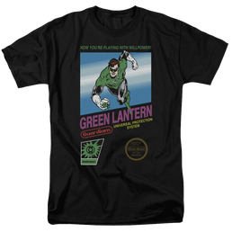 Green Lantern Box Art - Men's Regular Fit T-Shirt Men's Regular Fit T-Shirt Green Lantern   