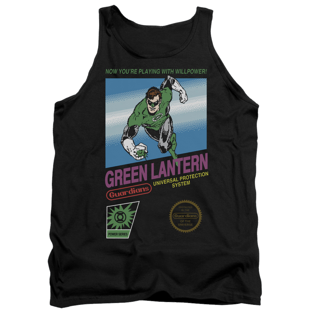 Green Lantern Box Art Men's Tank Men's Tank Green Lantern   
