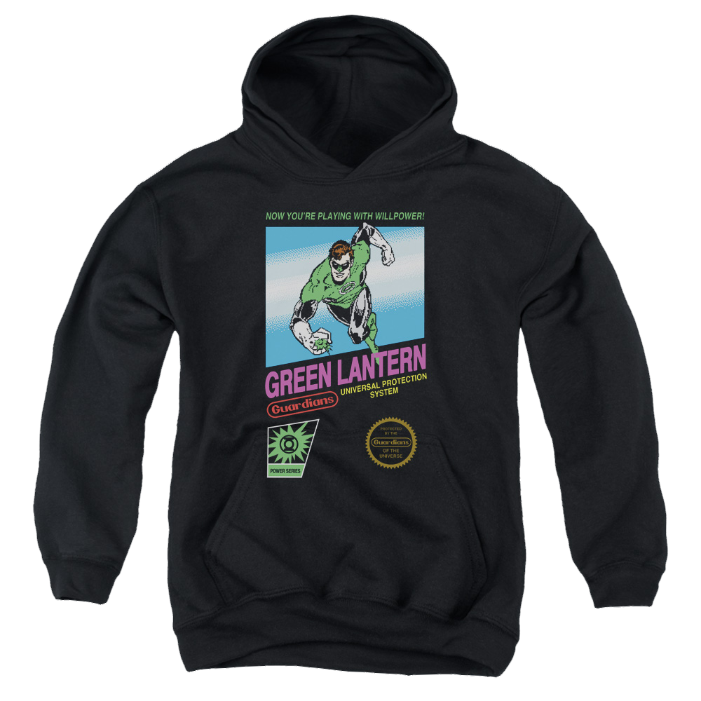 Green Lantern Box Art - Youth Hoodie Youth Hoodie (Ages 8-12) Green Lantern   