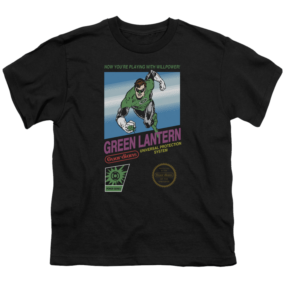 Green Lantern Box Art - Youth T-Shirt Youth T-Shirt (Ages 8-12) Green Lantern   