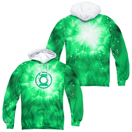 Green Lantern Green Energy - All-Over Print Pullover Hoodie All-Over Print Pullover Hoodie Green Lantern   