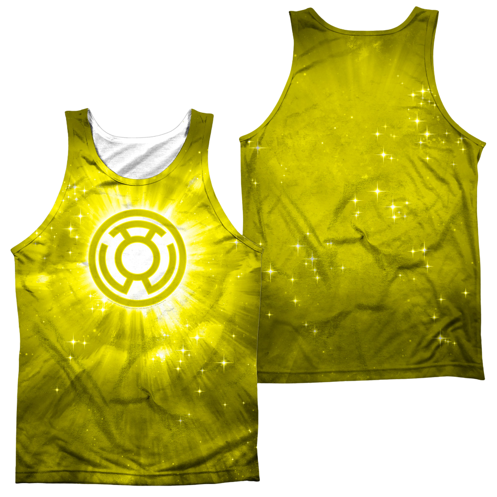 Green Lantern Yellow Energy Men's All Over Print Tank Men's All Over Print Tank Green Lantern   