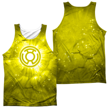 Green Lantern Yellow Energy men's all-over print tank