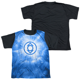 Green Lantern Indigo Energy - Youth Black Back T-Shirt Youth Black Back T-Shirt (Ages 8-12) Green Lantern   