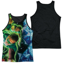 Green Lantern Guardians Men's Black Back Tank Men's Black Back Tank Green Lantern   