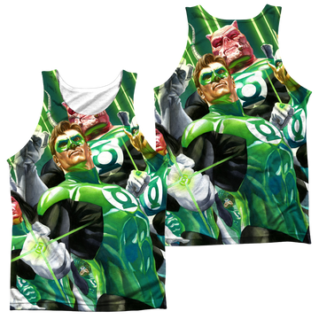 Green Lantern High Beams men's all-over print tank