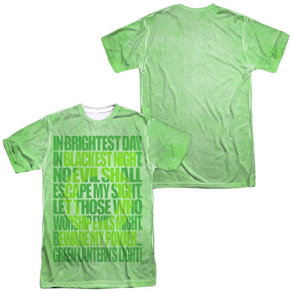 Green Lantern Oath Men's All Over Print T-Shirt Men's All-Over Print T-Shirt Green Lantern   