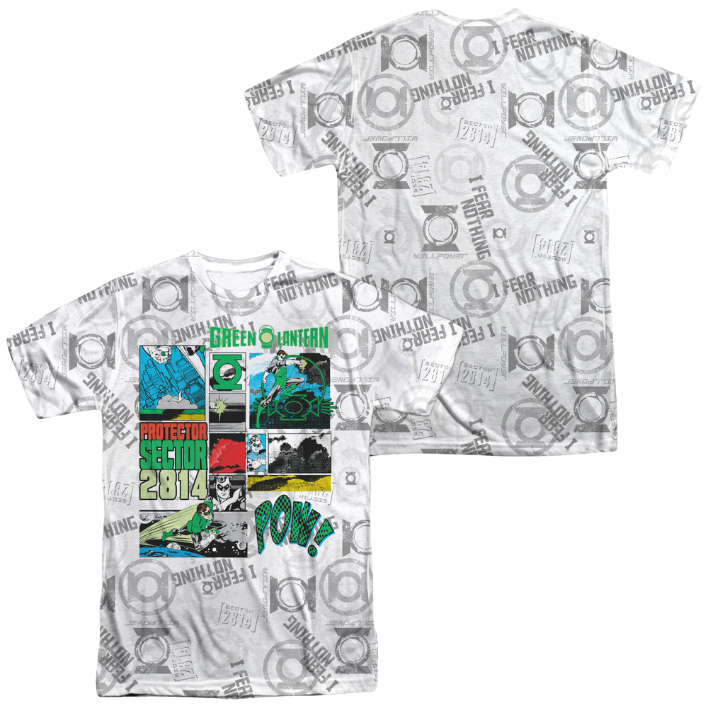 Green Lantern Sector Protecto Men's All Over Print T-Shirt Men's All-Over Print T-Shirt Green Lantern   