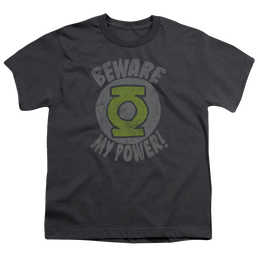 Green Lantern Beware - Youth T-Shirt Youth T-Shirt (Ages 8-12) Green Lantern   