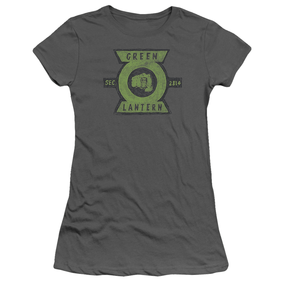 Green Lantern Section - Juniors T-Shirt Juniors T-Shirt Green Lantern   