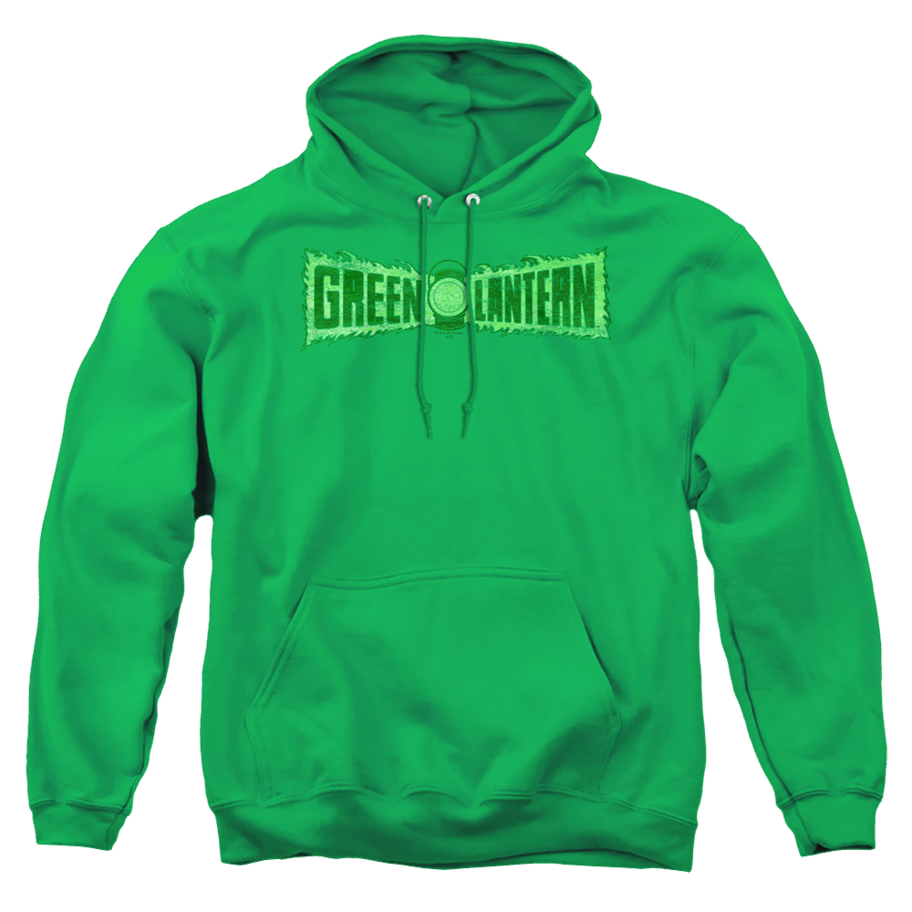 Green Lantern Flame Logo - Pullover Hoodie Pullover Hoodie Green Lantern   