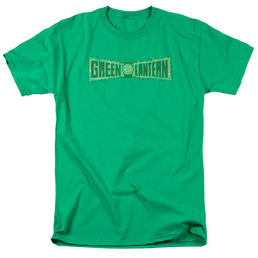 Green Lantern Flame Logo - Men's Regular Fit T-Shirt Men's Regular Fit T-Shirt Green Lantern   