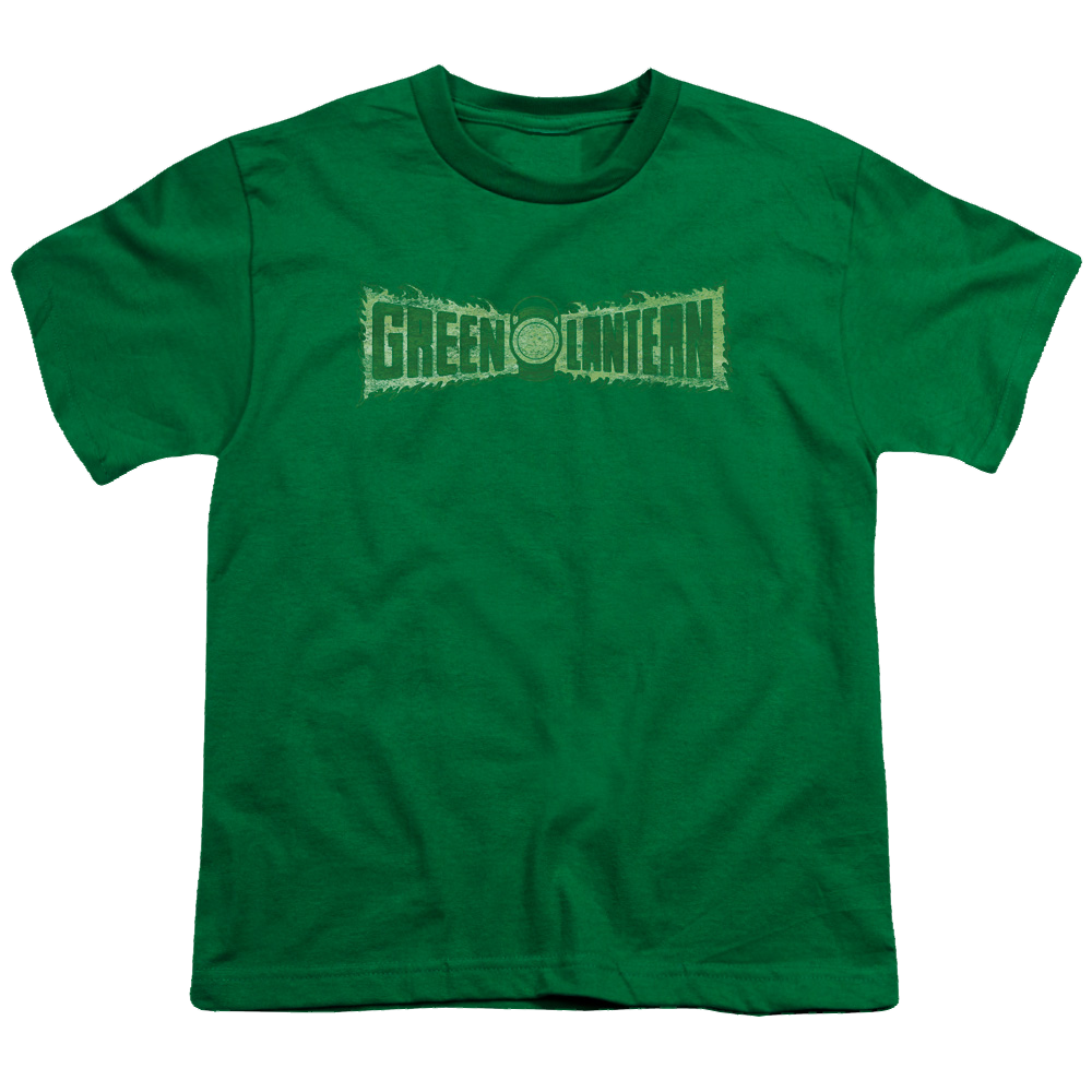 Green Lantern Flame Logo - Youth T-Shirt Youth T-Shirt (Ages 8-12) Green Lantern   