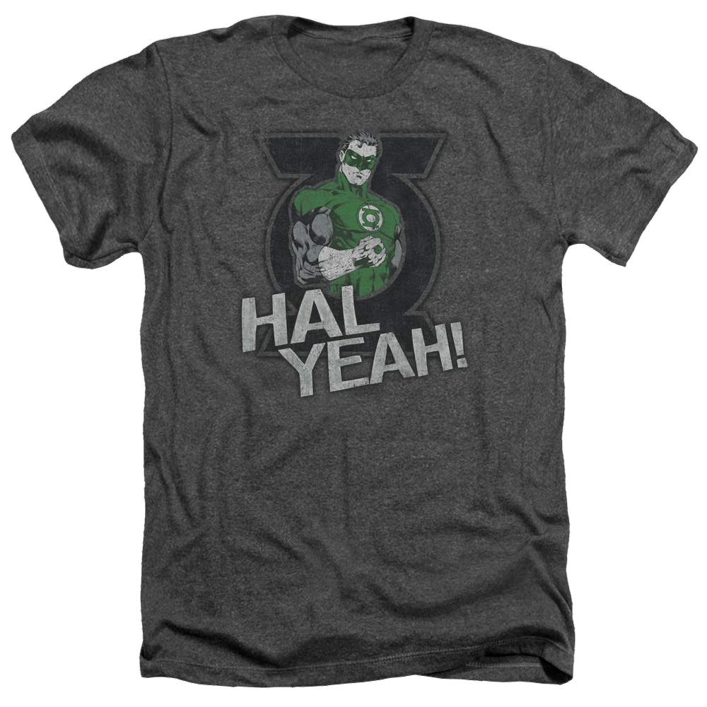 Green Lantern Hal Yeah - Men's Heather T-Shirt Men's Heather T-Shirt Green Lantern   
