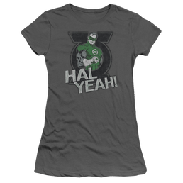 Green Lantern Hal Yeah - Juniors T-Shirt Juniors T-Shirt Green Lantern   