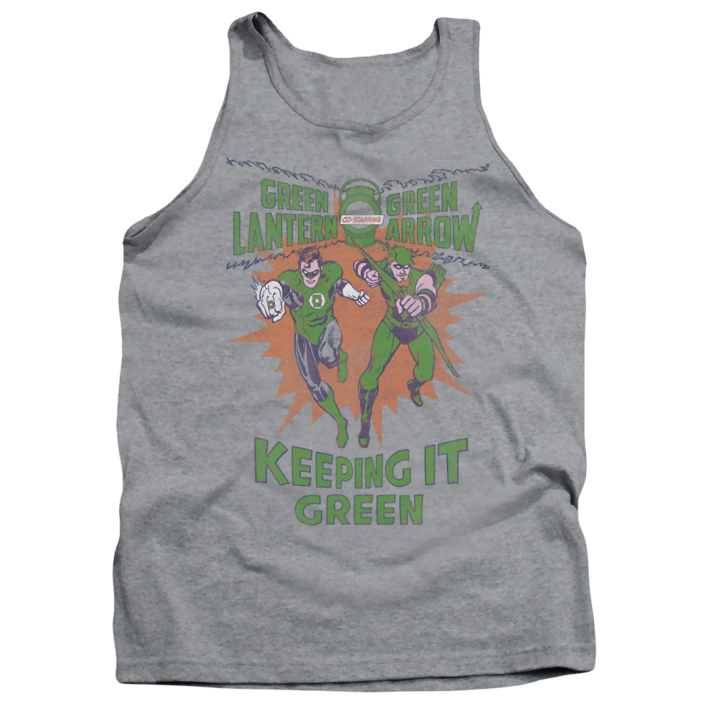 Green Lantern Keeping It Green Men's Tank Men's Tank Green Lantern   