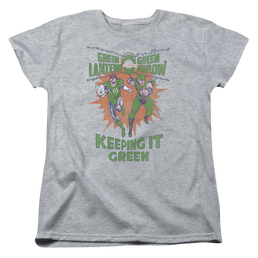 Green Lantern Keeping It Green - Women's T-Shirt Women's T-Shirt Green Lantern   