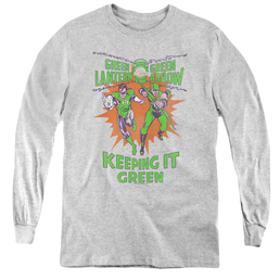 Green Lantern Keeping It Green - Youth Long Sleeve T-Shirt Youth Long Sleeve T-Shirt Green Lantern   