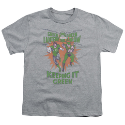 Green Lantern Keeping It Green - Youth T-Shirt Youth T-Shirt (Ages 8-12) Green Lantern   