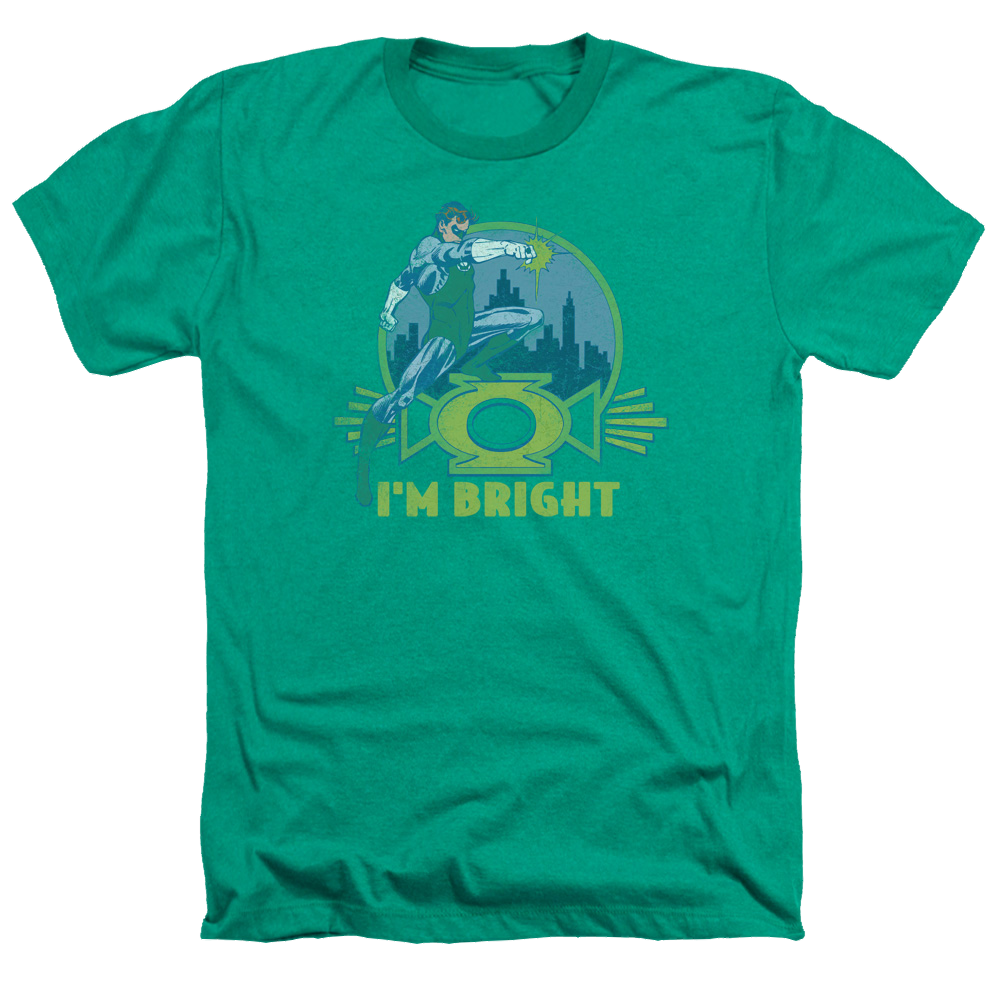 Green Lantern Im Bright - Men's Heather T-Shirt Men's Heather T-Shirt Green Lantern   