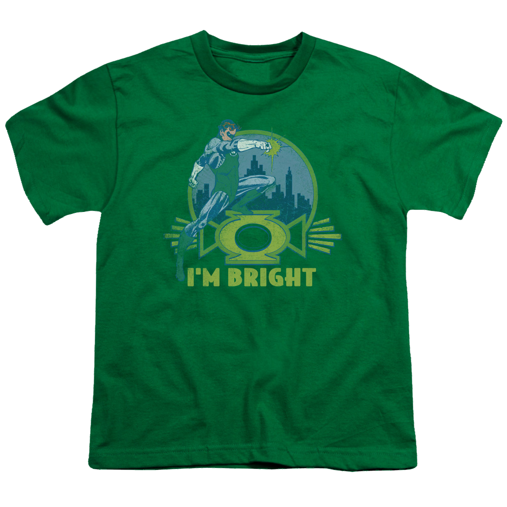 Green Lantern Im Bright - Youth T-Shirt Youth T-Shirt (Ages 8-12) Green Lantern   