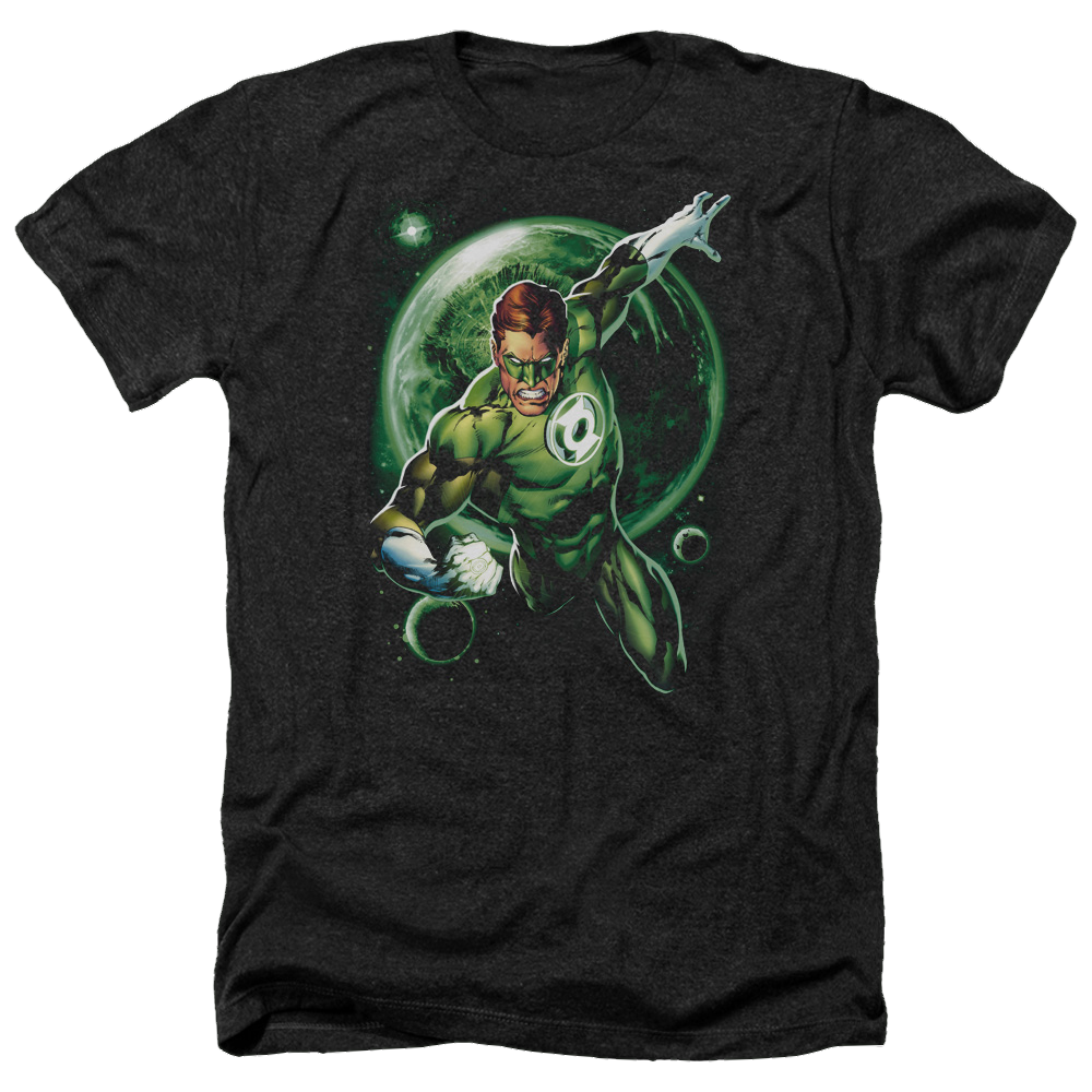 Green Lantern Galaxy Glow - Men's Heather T-Shirt Men's Heather T-Shirt Green Lantern   