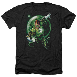 Green Lantern Galaxy Glow - Men's Heather T-Shirt Men's Heather T-Shirt Green Lantern   