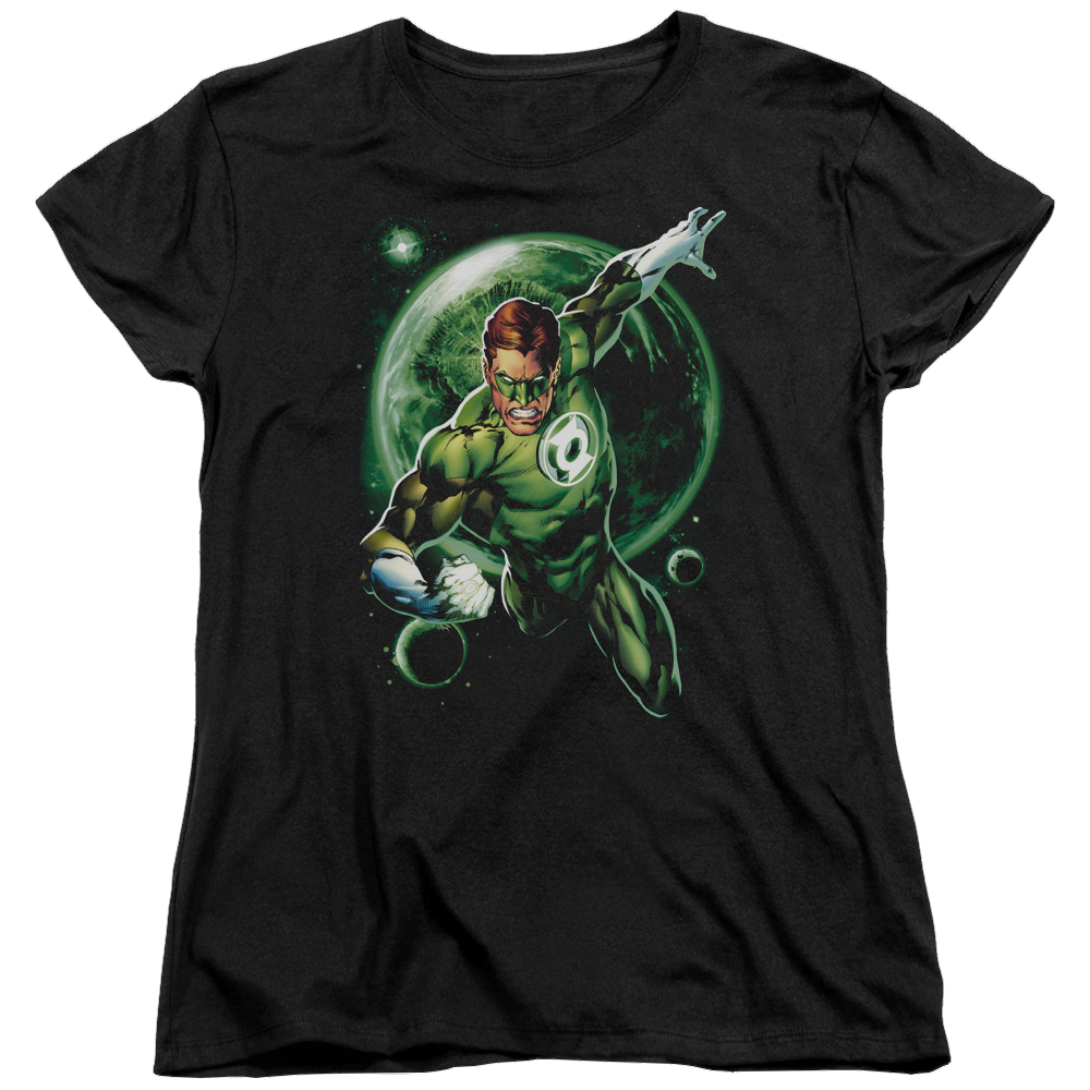 Green Lantern Galaxy Glow - Women's T-Shirt Women's T-Shirt Green Lantern   