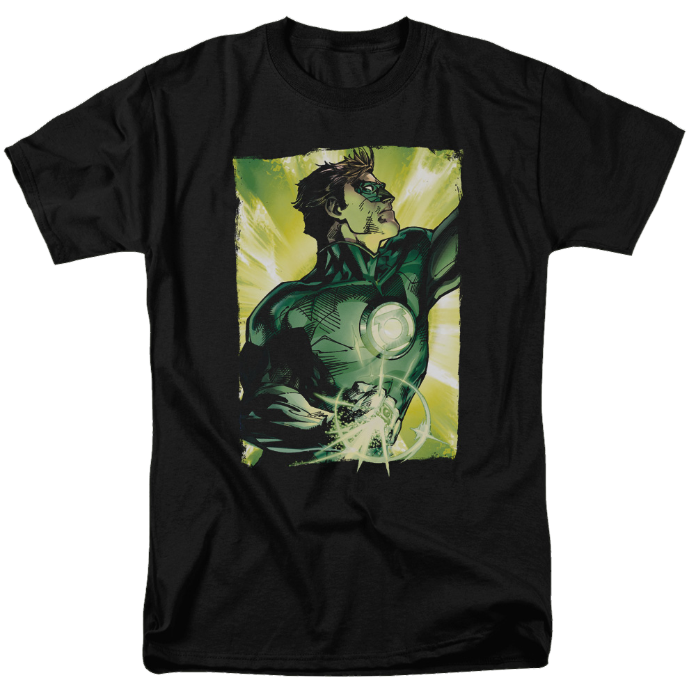 Green Lantern Up Up - Men's Regular Fit T-Shirt Men's Regular Fit T-Shirt Green Lantern   