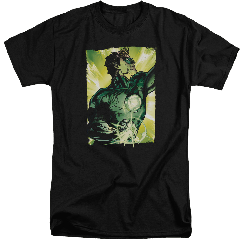 Green Lantern Up Up - Men's Tall Fit T-Shirt Men's Tall Fit T-Shirt Green Lantern   