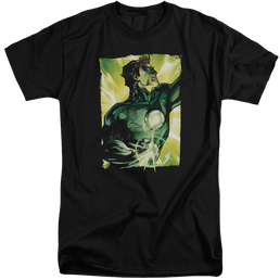 Green Lantern Up Up - Men's Tall Fit T-Shirt Men's Tall Fit T-Shirt Green Lantern   