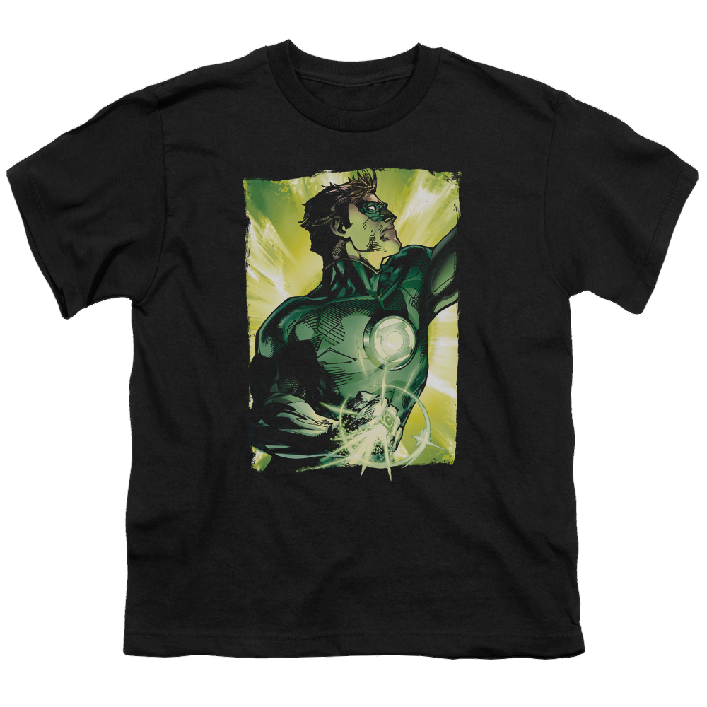 Green Lantern Up Up - Youth T-Shirt Youth T-Shirt (Ages 8-12) Green Lantern   