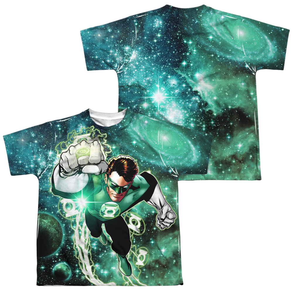 Green Lantern Galactic Hal - Youth All-Over Print T-Shirt Youth All-Over Print T-Shirt (Ages 8-12) Green Lantern   