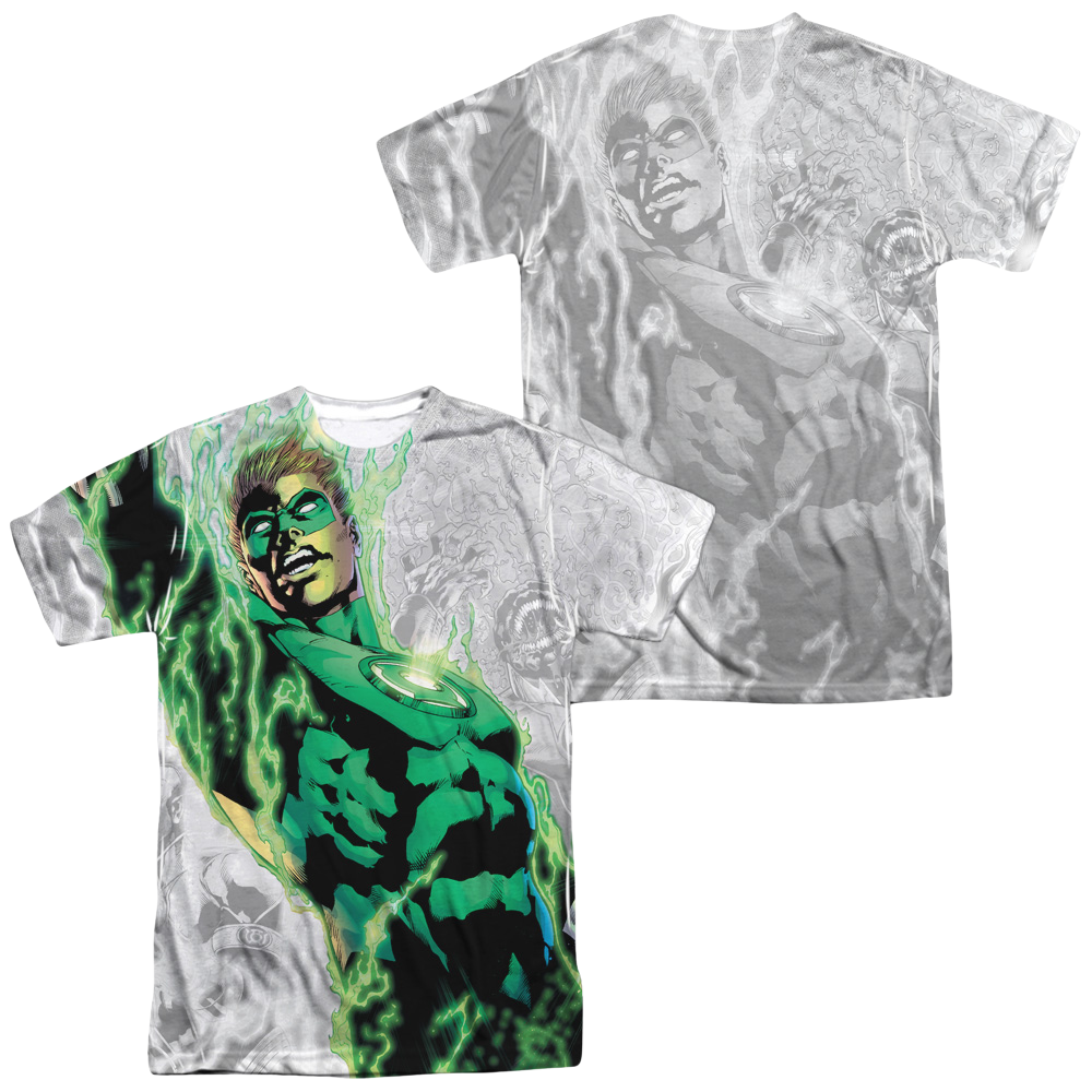 Green Lantern Light Em Up Men's All Over Print T-Shirt Men's All-Over Print T-Shirt Green Lantern   